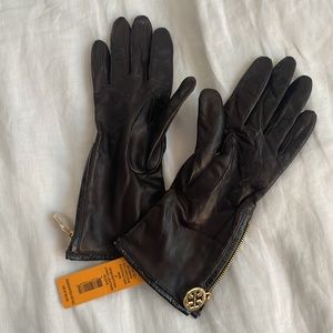 NWT Tory Burch Leather Gloves